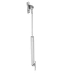 Heavy Duty Cabinet Hinge With Smooth Stable Support And Hydraulic Action Rugged Iron Construction 40N Load Silver Finish