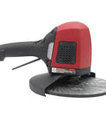 Pneumatic Angle Grinder Delivers 6500 Rpm And 3.7 Horsepower For Knockout Grinding Air Powered Tool with ergonomic grip, ideal for demolition.