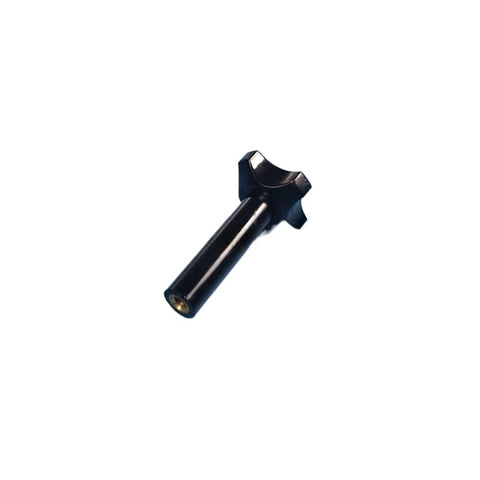 Top Shelf Long Screw Nut Clamping Bolt Accessory For Soft Serve Ice Cream Machines, black metal clamp, heavy duty, diamond bottom design.