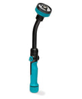 Heavy Duty Swivel Watering Wand for Garden Hose With 5 Spray Patterns, Built From Durable Metal With Zinc Coupling, Easy Turn Grip, black wand