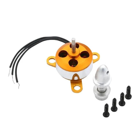 Beefed Up Brushless Drone Motor With Mount And 10A ESC For Quadcopters And Drones, Supports 2200KV, 2700KV, 2900KV And 3200KV