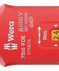 7516 VDE Kraftform Safe Torque Speed Torque Screwdriver with preset torque values 2.4 2.8 3.2 3.6 4.0 Nm, side view