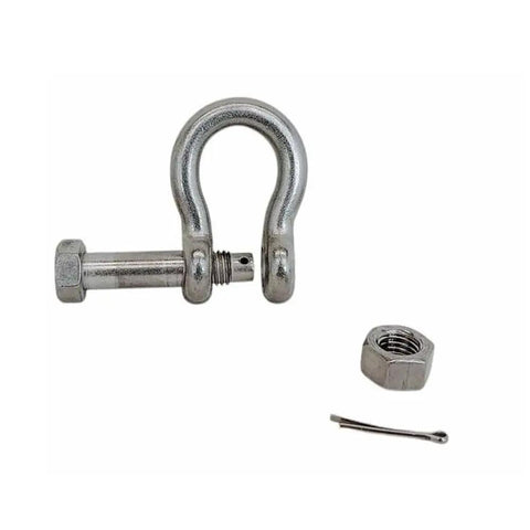 Tough As Nails Marine Grade T316 Stainless Steel Drop Forged Anchor Shackle With Bolt Pin For Heavy Duty Boat Rigging Lifting And Dockside Mooring Setup 5/16 Inch
