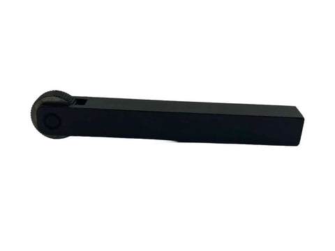 Gnarly Straight Linear Knurling Tool Holder For Precise Machining, EN31 Alloy Steel, single piece, side view