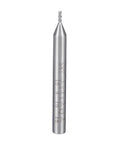 uxcell 1/16 inch HSS-AL spiral drill bit with 1/4 inch straight shank, 4-flute