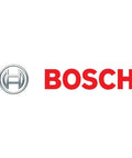 Bosch logo with stylized red lettering and silver emblem