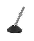 Bulletproof Nylon Adjustable Leveling Feet With Swivel Base And Flexible Joints For Unshakeable Stability Wear Resistant Build on a black base.