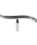Curved Lathe Tool Rest With Five Eighth Inch Post For Bowl Turning On Wood Lathe, 12 Inch Length, stainless steel construction.