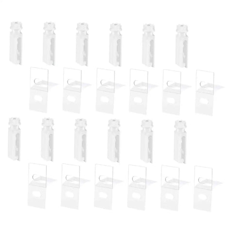 Vertical Blinds Stem Tabs Repair Kit 36 Sets Quick Fix Replacement Parts for Smooth Sliding and Reliable Operation