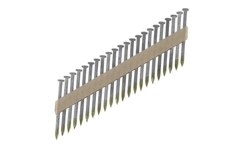 One And A Half Inch Framing Nails With Smooth Shank 0.148 Inch Gauge 36 Degree Strap Tite Paper Taped Metal Connector Nails For Wood Framing