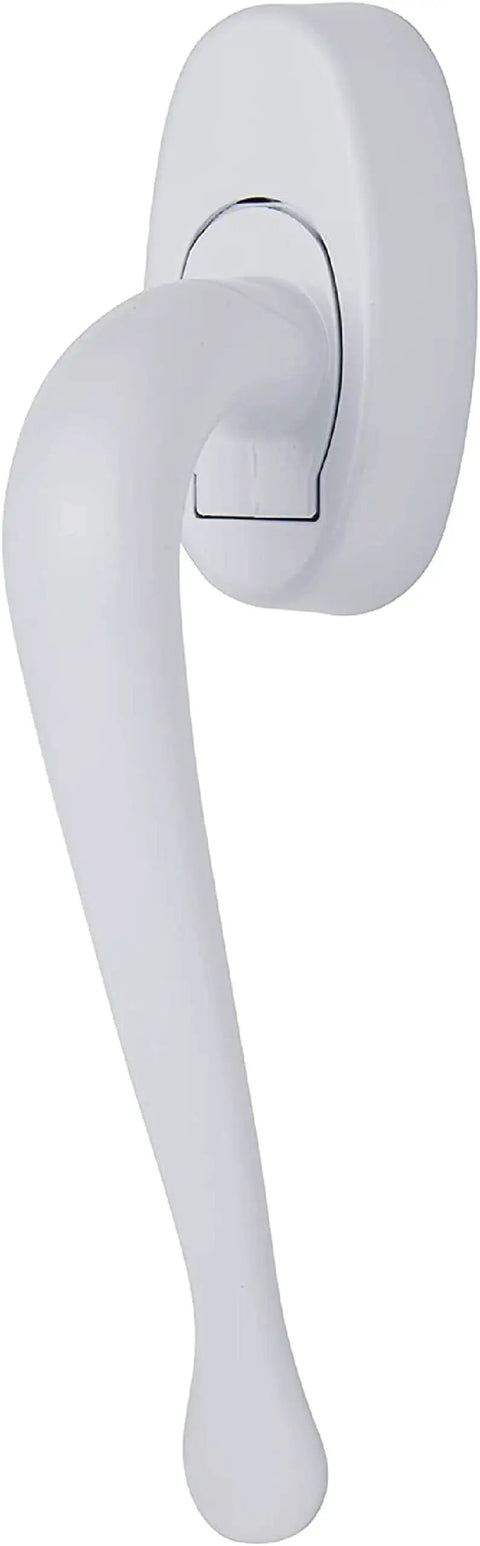 White Outdoor Door Pull Handle For Screen And Storm Doors Out Swing No Lock Out Technology Durable Construction Fits Metal And Wood Doors Three Quarter To One And A Quarter Inch Thick Easy Grip Door Hardware