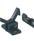 Plastic Elbow Catch Black Pack Of Two For Boat Cabinets And Hatches Durable Polymer Construction