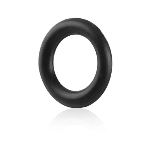 Single black rubber O ring from Premium Silicone Watch Crown O Ring Seals Kit For Repairing Watches Rubber Washer Replacement Gaskets