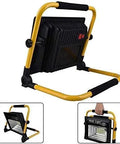 JUDYSSY Led Floodlight Ip67 120W Led Work Light with adjustable stand and remote, featuring a durable design and USB output.