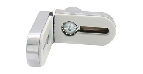 Chrome No Drill Showcase Lock For Glass Doors Keyed Alike Just Peel And Stick Easy Install Swing Door Security Lock Durable