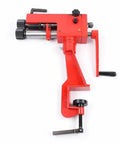 Front view of 7 Inch Manual Bead Roller For Metal Fab And Fabrication, Heavy Duty Steel Construction for crimping and flanging.