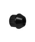 Beefy Titanium Lug Nuts Set 20 PC 12 Point Stud Lock M12x1.5 And M14 Threads Open End Black Ti GR5 6AL4V Aerospace Grade