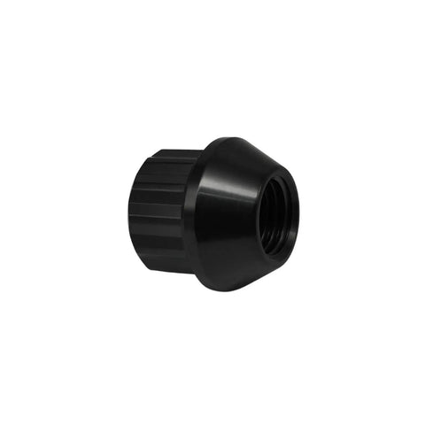 Beefy Titanium Lug Nuts Set 20 PC 12 Point Stud Lock M12x1.5 And M14 Threads Open End Black Ti GR5 6AL4V Aerospace Grade