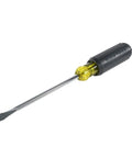 Keystone Demolition Screwdriver 5 16 Inch, 7 Inch Shank Built Tough, metal blade, full-length tang, black and yellow handle.