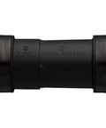 Black Bottom Bracket BB92 30mm Double Row 92 Cinch System for Mountain Bikes, durable aluminum, side view