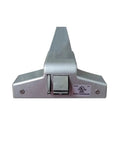 32 Inch Panic Bar Exit Device With Exterior Lever Lock ANSI Grade 1 UL Listed Cut-To-Size For 30 To 36 Inch Doors Aluminum