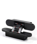 Black three dimensional invisible door hinge for wooden doors, hidden hinge for foldable blind doors, 180 degree opening.