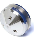 Rugged Underdrive V Belt Pulley Kit Bolts Onto Ford 429 And 460 Big Block Engines, 5.4 inch solid 6061 T6 aluminum pulley.