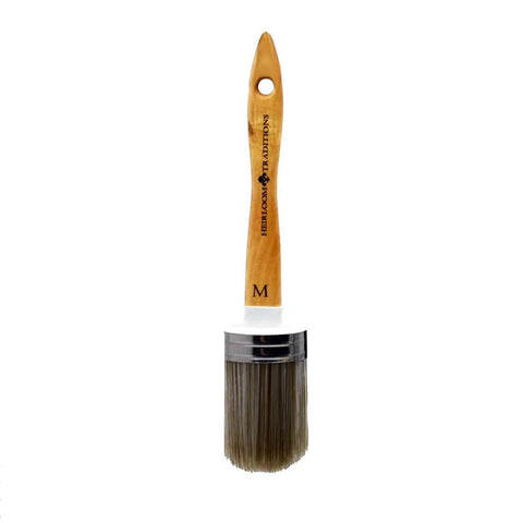 Medium brush from All in One Paint Tool Trio With Syntec Brush, Roller, And Applicator For Smooth Finish And Fast Coverage