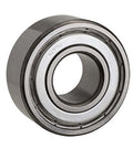 6205Z Single-Row Deep Groove Radial Ball Bearing, Normal Clearance CN, Steel Cage, Single-Side Shielded (Z), close-up view