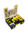 Open tech tray of Fuel Line Repair Tech Tray With Steel To Nylon Adapters Cost Effective Replacement with connectors and tools visible