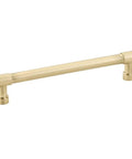 Emtek Jasper Pull Satin Brass Finish Center To Center 6 Inches Available In 7 Sizes And 6 Finishes Model 86689US4
