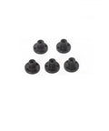Straight Shot T5 Lead Screw With Nylon Nut For Linear Motion Systems Slick Operation 304 Stainless Steel Shaft In Quick Cuts Built Different For Cnc Routers And Garage Builders, five black flange nuts