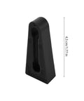 Premium Pack Of Four Durable Rubber Car Door Lock Sound Deadeners For Quiet Slam Free Closing High Grip Auto Noise Absorbing Buffer Pads, 1.77in tall