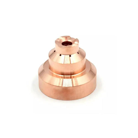 Copper nozzle from 25 Piece Plasma Electrode And Nozzle Kit 212724 219682 212730 For Miller ICE 60T 80T TM CX 100T Torch