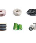 Fully Automatic Industrial Cutting Solution For Shrinkage Tube Wire Film Paper Foil Belt Heavy Duty Multi Material Trimmer With Calibration System - various wire and film types.
