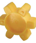 Built Tough Zero Backlash Jaw Coupling Spider Made From Hella Durable Polyurethane for Heavy Machinery, 2.25 inch bore