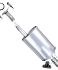 Up Your Ride With This Durable Rear Exhaust Muffler Kit For Honda Civic 2006-2011 1 Point 3L And 1 Point 8L Featuring Stainless Steel Build Plus Tip Hanger Bolt Gasket For Solid Direct Fit Upgrade rear muffler kit, stainless steel, with gasket and hangers