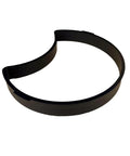 Crescent Moon Paver Molds For DIY Garden Pathway And Patio Paving Moon Shaped Floor Molds Durable ABS Plastic viewed from above
