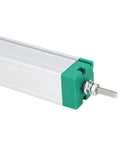 Linear Position Sensor With High Displacement For Injection Molding Machines Stainless Steel Universal Type, side view