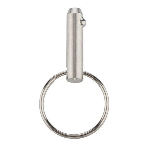 Solid As A Rock 2 Pack Quick Release Pins For Bimini Tops And Marine Support Poles Featuring Spring Loaded Ball Tips Crafted From Hardcore 316 Stainless Steel