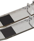 Heavy Duty Stainless Steel Knee Boards With Pads For Construction Pros Anti Dig Ends Durable Kneeling Platform For Tiling And Flooring Installations Non Slip Work Knee Boards