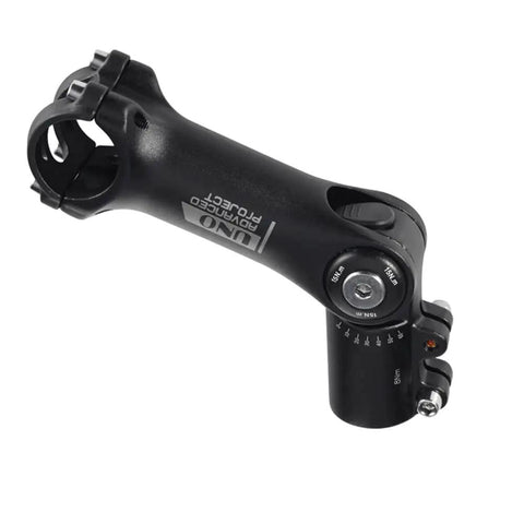 Adjustable Bike Stem 0 To 120 Degree 31.8mm Clamp 110mm Length For MTB Road Bike BMX Cycling Two In One Height Adjuster
