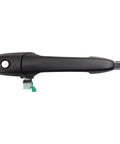 Front Driver Side Exterior Door Handle Keyhole Without Keyless Entry Black Smooth Paint To Match Direct Fit Replacement For Mazda