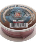 Three Quarter Inch By Six Hundred Inch Copper Guard Anti Seize Thread Sealing Tape, PTFE material spool with label visible.