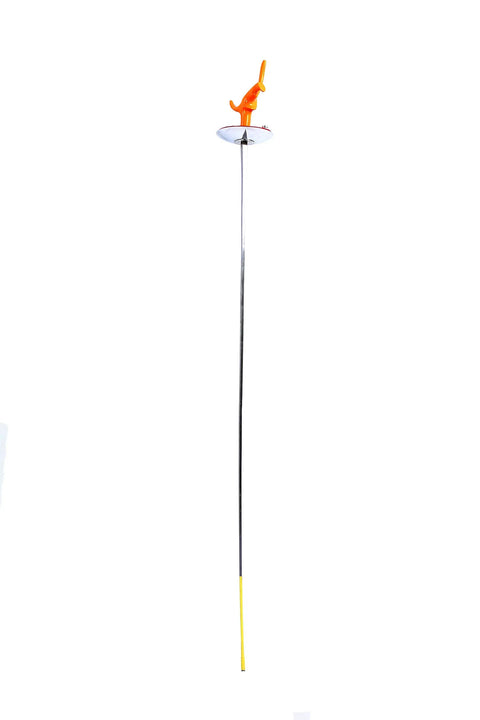 Fencing Foil Electric Sword Weapon National Grade With Guard Pad And Handle Grip Pro Fencer Gear For Fencer Foil Size 5 Right Hand