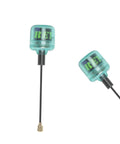 2 Pack 2.8dBi LHCP 99% Radiation Efficiency 5.8 GHz RP-SMA Antennas For FPV HD Racing Drones Quadcopter 40mm IPEX UFL RC Blue Built Tough