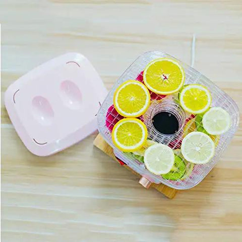 Smooth Operator Electric Food Dehydrator Machine With Five Adjustable Trays And Digital Timer Top Shelf Pick For Drying Beef Jerky Fruits And Veggies Real Deal with sliced lemons on trays.