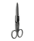 Electrician Scissors For Heavy Duty Cutting And Low Voltage Work, 5.25-Inch Compact Snips With Tough Tempered Steel And Nickel Plating
