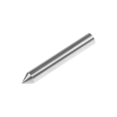 Heavy Duty Self Centering Scribe Equipped With Tungsten Carbide Pin And Hardened Steel Guide Locks Tight Precision Layouts For Knife Makers Smooth Operator Design close-up of tungsten carbide pin for precision marking