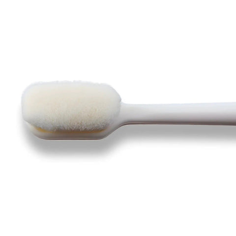 Close-up of PCB Cleaning Brush With Ten Thousand Ultra Fine Bristles Flux Remover For Circuit Boards IC Chips BGA Pads